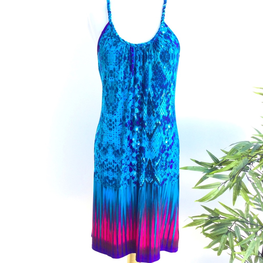 Snake Print Dress